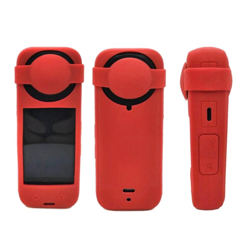 Для 360 X4 Защитный чехол Крышка объектива для 360 X4 Аксессуар Силиконовый чехол Защитный стандартный чехол для объектива камеры