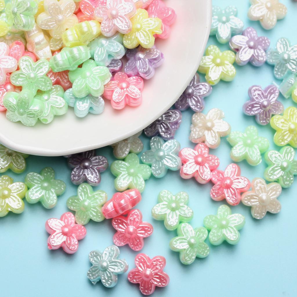 Аксессуары ручной работы ручной работы Материалы «сделай сам» Смешайте цвета Цветы 150/200 шт. Бусины-бабочки Браслет Ожерелье Мода Макарон Цвет Любовь