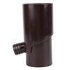 Rainwater Diverter Rainwater Collection System Plastic 8cm Round Downspout Diverter for Irrigation and Aquarium