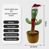 Говорящая и танцующая игрушка-кактус - шатающаяся плюшевая кукла, подарок для детей.