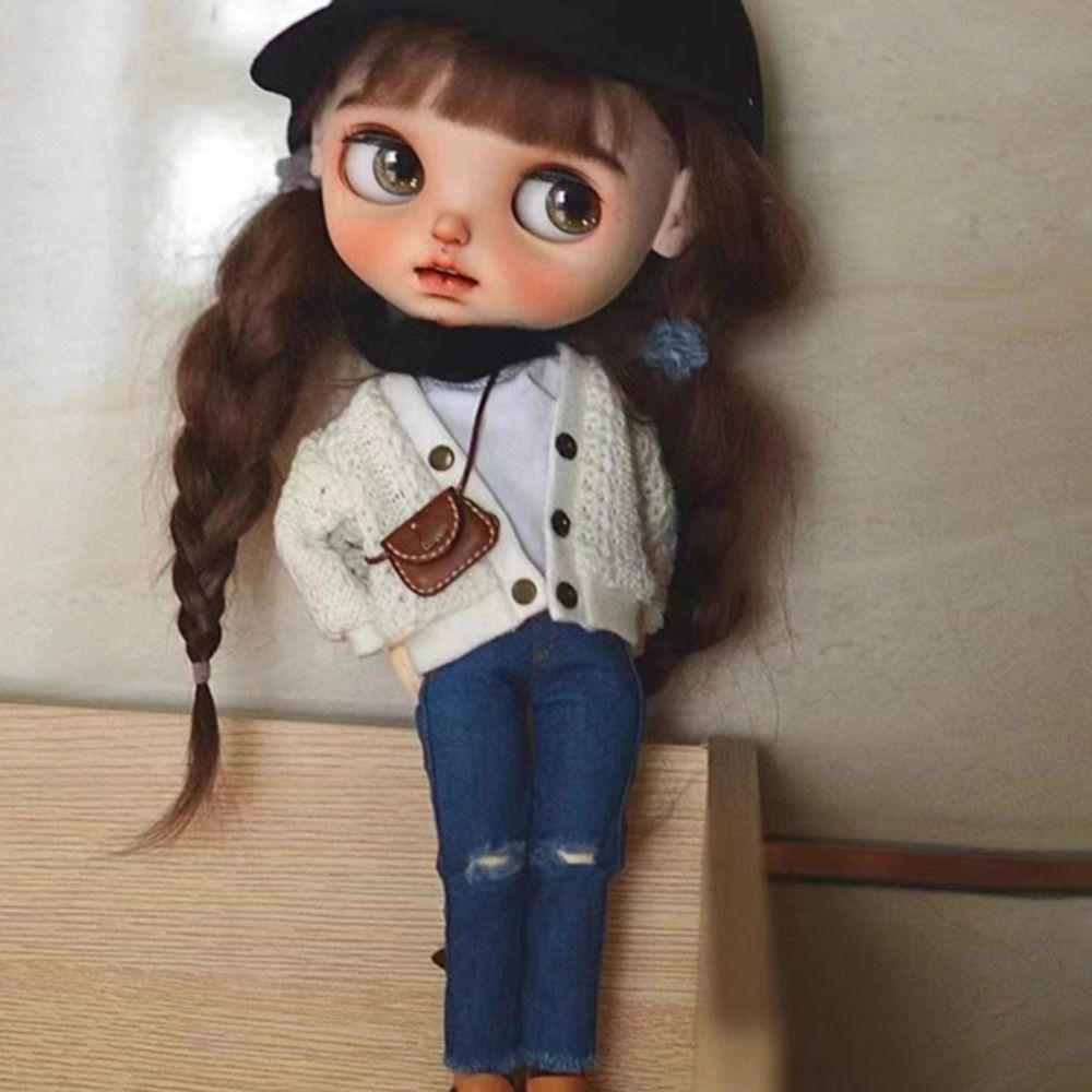 Джинсовые брюки ручной работы для куклы licca ob24/26/27 для кукол blythe для кукол azone19 pp fr