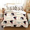 3D Print Fashion Mafalda Cartoon Bedding Set Boys Girls Twin Queen Full Size Duvet Cover Pillowcase Bed Adult Bedroom