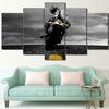 5 Panel Motorcycle HD Printed Wall Art Poster Framework Modern Canvas For Living Room Pictures Home Decor Modular Painting No Frame