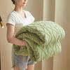 Tafu Velvet Thickened Jacquard Coral Fleece Blanket Flannel Blanket Cover Blanket Gift Air Conditioning Blanket