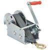 VidaXL Manual Winch with Strap Cable Winch Heavy Duty Hand Winch Boat Trailers Trucks Auto Mobile Applications 143995