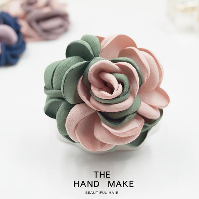 I -Remiel Тканевые Цветы Броши Искусство Ткани Женщины Высокого Качества Нагрудная Брошь Для Костюмов Булавка Для Лацкана Куртки Кардиган Аксессуары Ювелирные Изделия