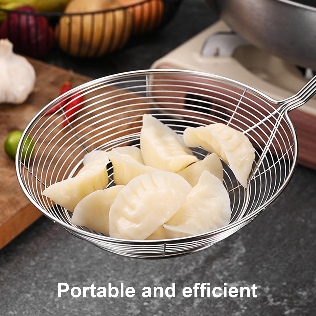 Нержавеющая сталь Spiders сито шумовка термостойкая ложка с деревянной ручкой для жарки и приготовления пищи кухонные принадлежности