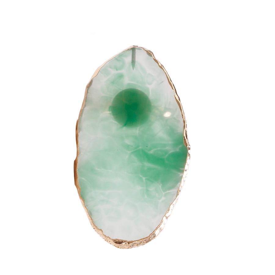 Палитра цветов для колец из смолы для нейл-арта, поднос для смешивания геля для нейл-арта, краски и дисплей