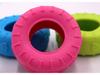 Durable TPR Bone Tire Dog Toy for Chewing and Teeth Cleaning