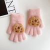 Kawaii Mittens Thicken Keep Warm Gloves Portable Gloves  Outdoor