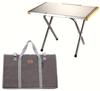 Camping Moon Bonfire Table Stainless Steel Embossed with Storage Bag T-370