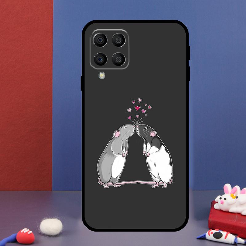 Мышь Крыса Для Samsung Galaxy M12 M13 M33 M23 M53 M15 M55 M31 M51 M14 M34 M54 M20 M32 M52 Чехол для телефона