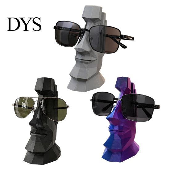 Desktop Decorative Glasses Frame Hand Carved Eyeglass Holder, 3D Printed Nose Shaped Stand, Unique Gift for Collector Display Rack, Desk Office