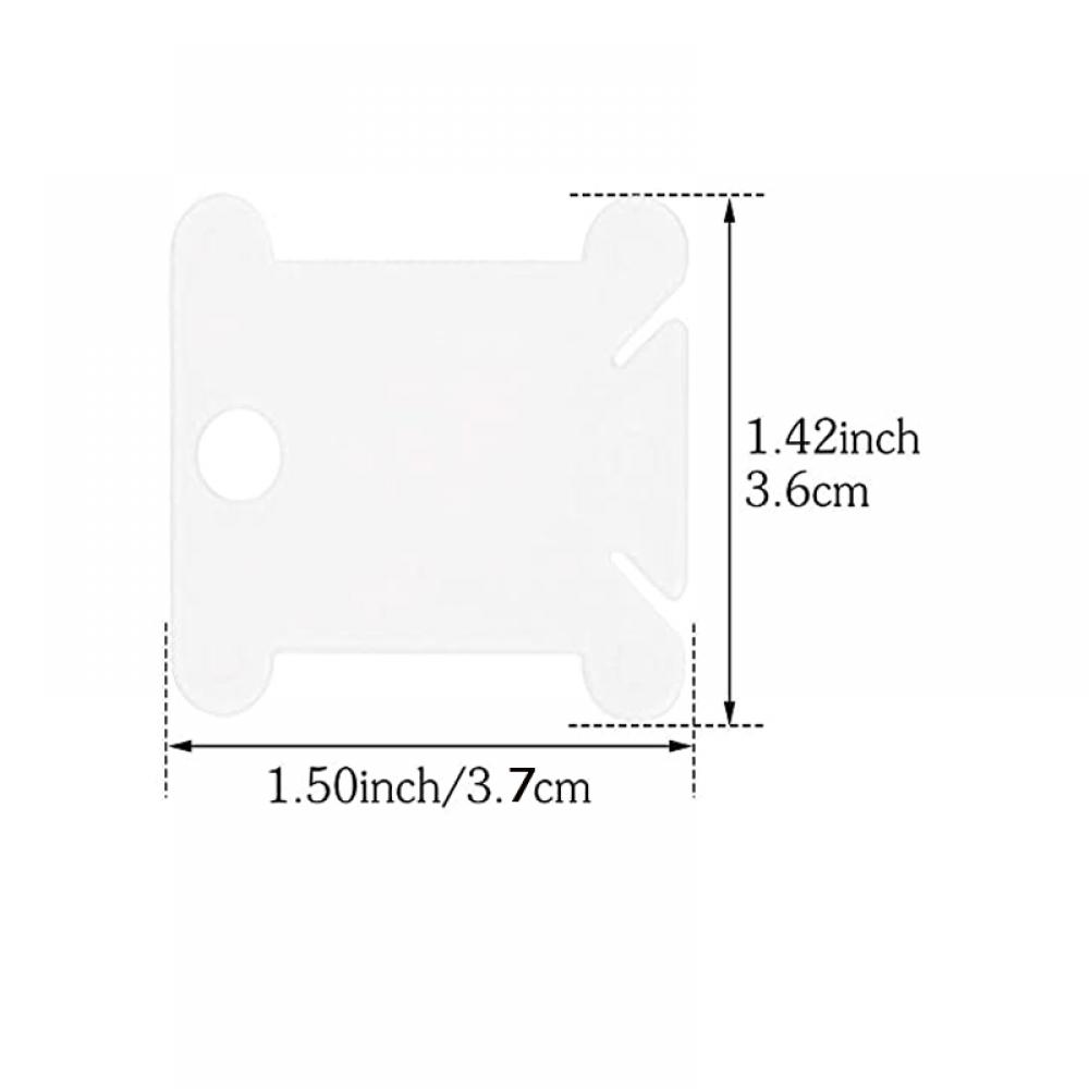 25-100 шт. Пластиковые бобины для вышивальных ниток и ниток для рукоделия, держатель для хранения