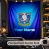 Гобелен Sheffield Wednesday FC С индивидуальным именем Текст Персонализированный настенный гобелен Декор для стен дома