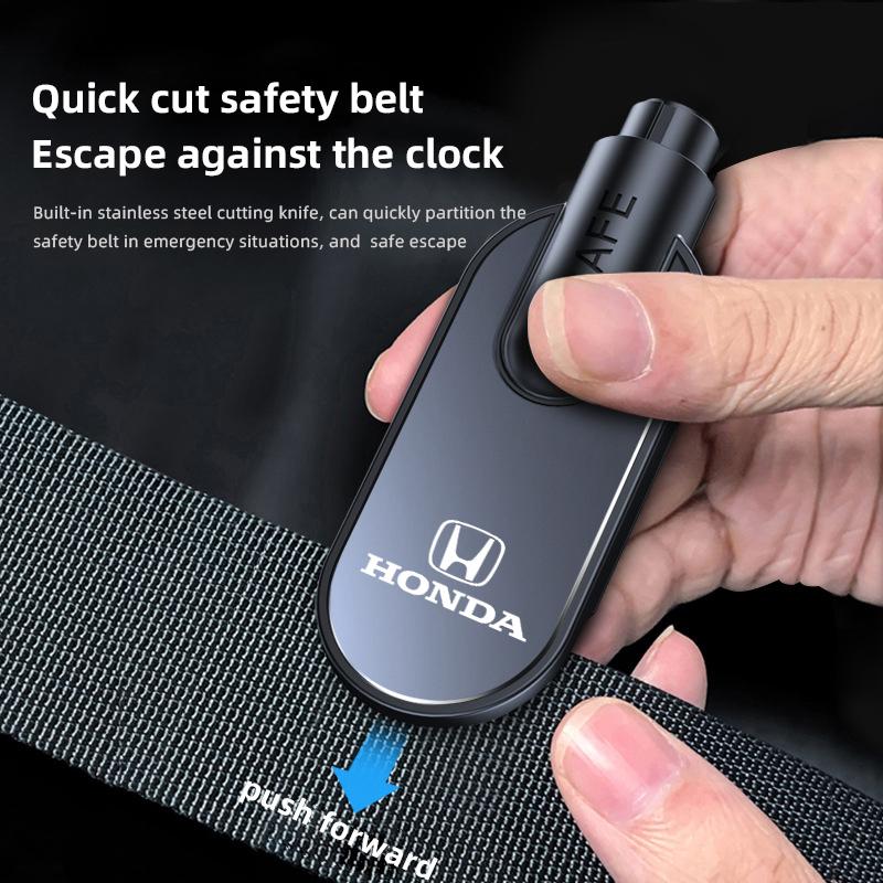 Car Window Breaker Multifunctional Fast Broken Windows Tools For Honda City Civic Accord Fit Jazz Pilot CRV Odyssey Passport HRV ZP8