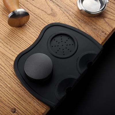 Коврик для трамбовки кофе, силиконовый коврик для трамбовки эспрессо, нескользящий, для прессования кофе