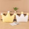 Crown Plush Cushion: Cute Girly Gift for Sofa, Bedside, and Bay Window