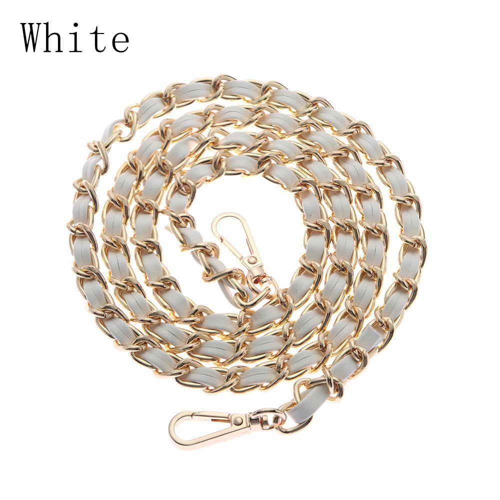 120cm Fashion Crossbody Women Shoulder Bag Strap Handbag Chain Replacement Metal Leather