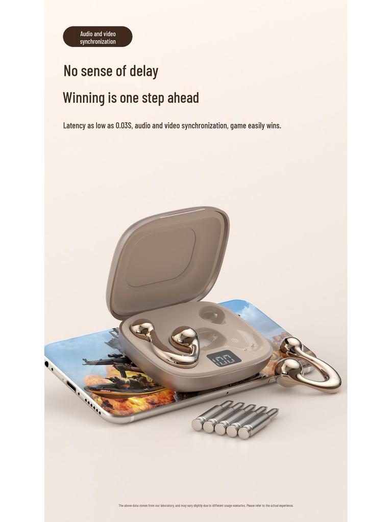 Sony Bluetooth Bone Conduction Ear Clip Wireless Running Headphones