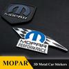 3D Metal Mopar Performance Car Emblem Decal Sticker Car Styling For Dodge Ram Charger Chrysler Cherokee Car Accessories