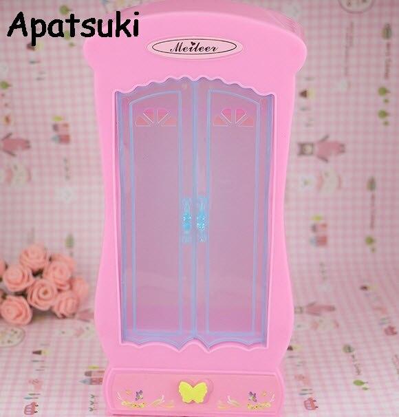 1/6 кукольная мебель мини игрушечный шкаф для кукол Барби кукольный домик дети дети милый рождественский подарок для девочки