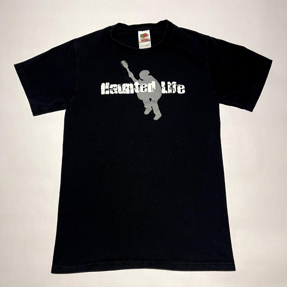 Черная футболка унисекс Haunted Life Chicago Hardcore Band с истекшим сроком действия Youth Think Fast