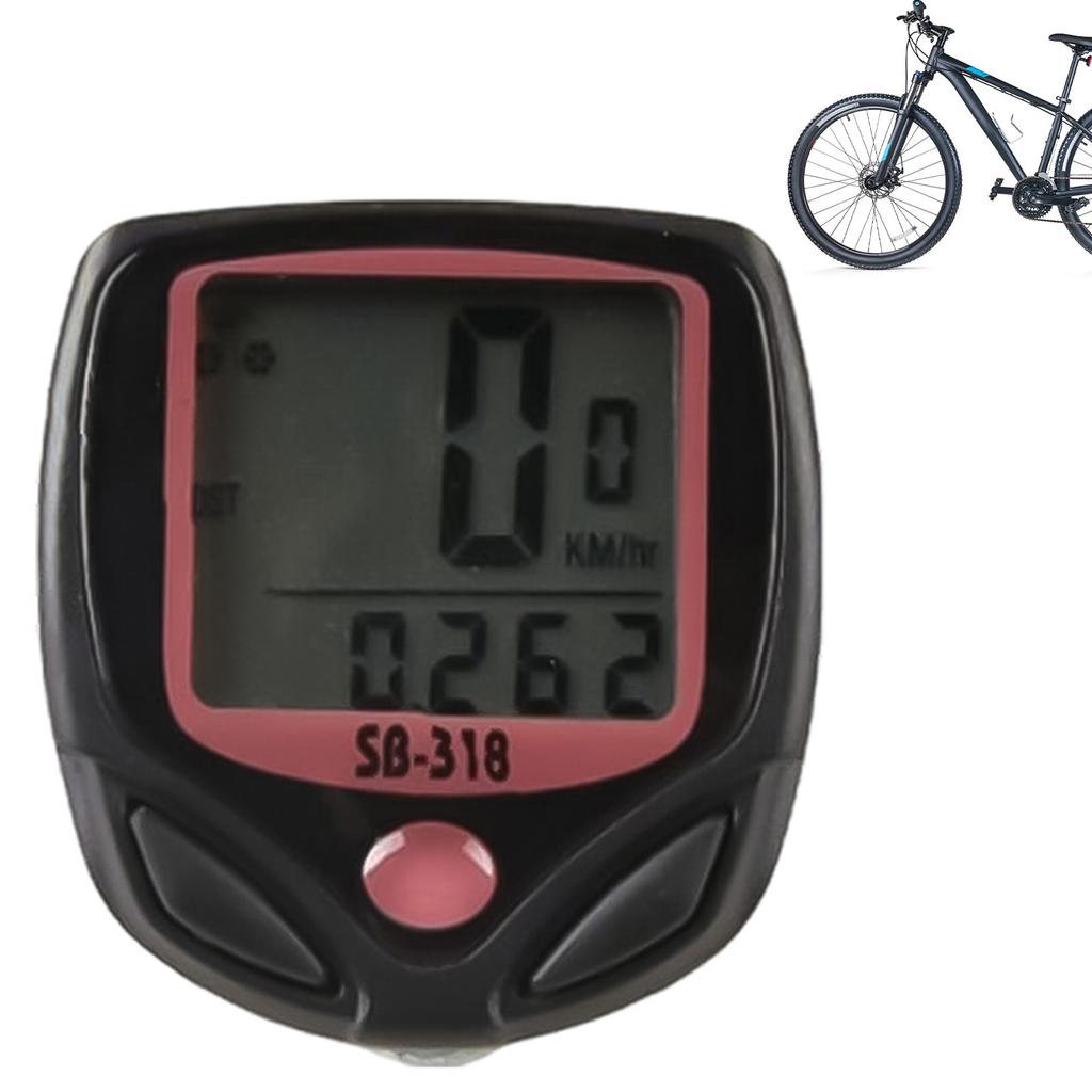 Bicycle Digital Computer Waterproof Large Screen Digital Bike Speedometer for Auto Riding Cycling Tracking 1