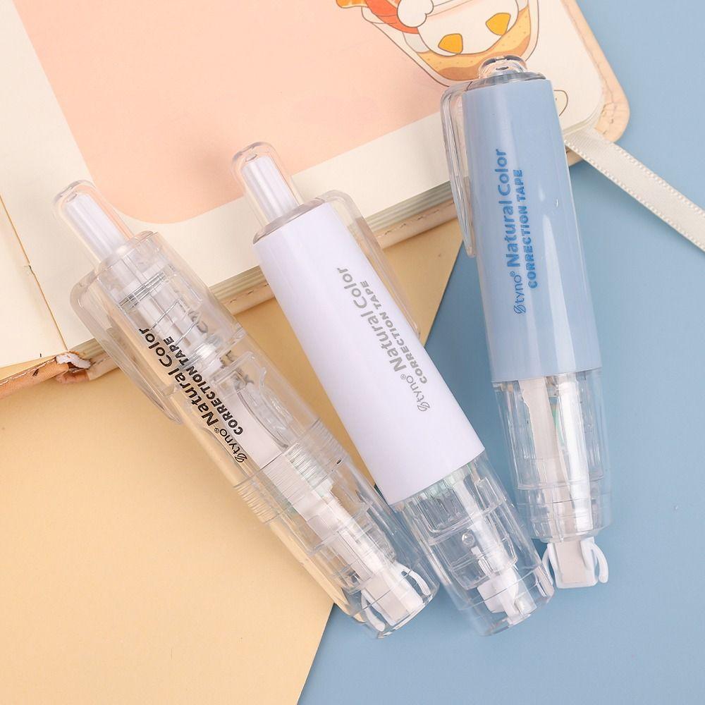 Сменная лента для коррекции сердечника, высококачественный пресс-тип, цветной корректор, форма ручки, измененные инструменты, ручка для школьных офисов, студентов