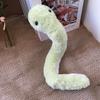 Green Snake Plush Toy & Bracelet Set - Cute Gift for Kids