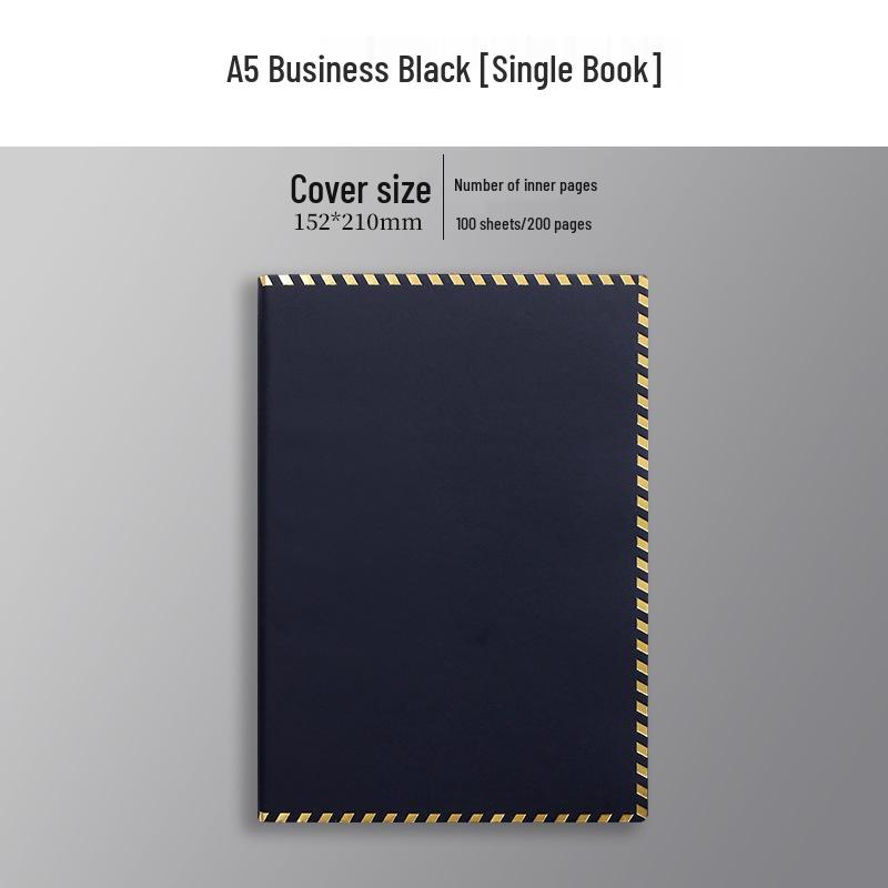 Подарочный набор кожаного блокнота A5 с индивидуальной гравировкой логотипа