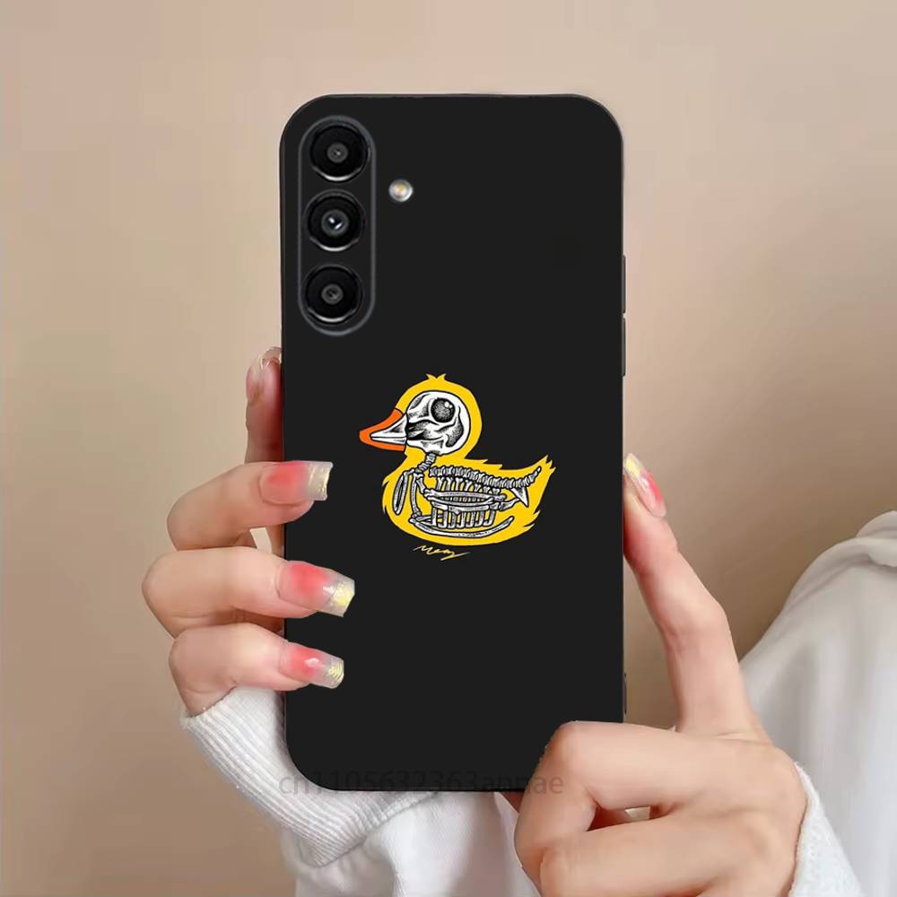 Желтый Утенок Чехол для Телефона для Samsung Galaxy S21 22 23 24 S25 Ultra PlusS20 FE S10 Plus Чехол Funda