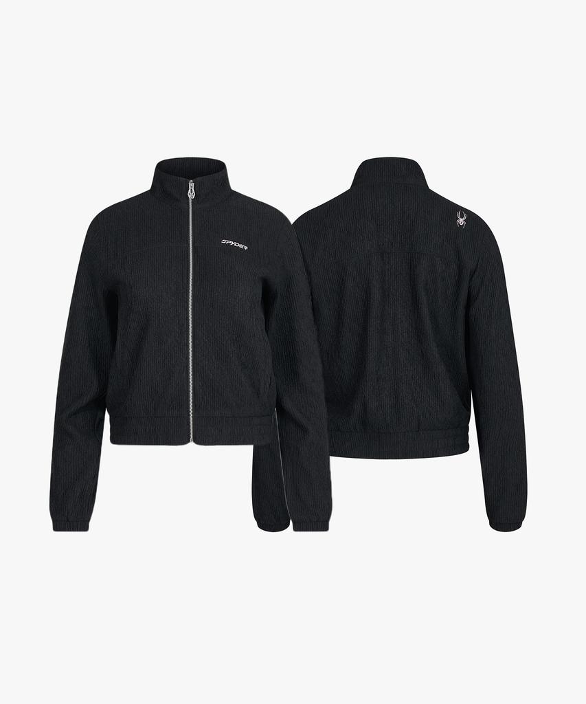 SPYDER Women'S Crinkle Zip-Up Splpcnft353Wblk