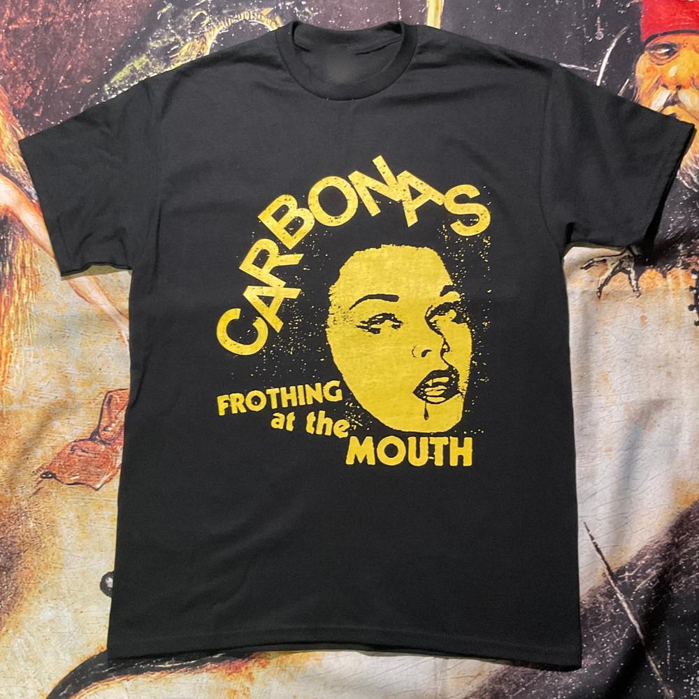 Футболка унисекс The Carbonas Band, тяжелый хлопок, черная, все размеры, мужская, женская, рубашка VN1657