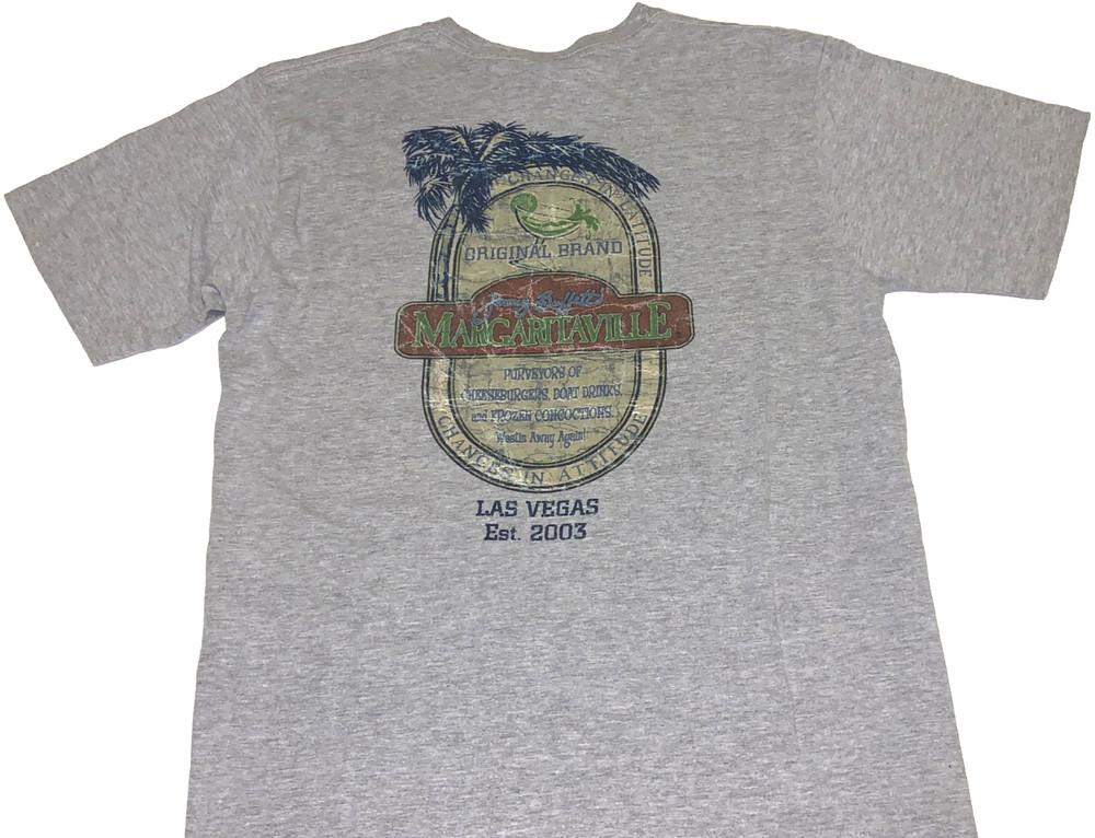 Rare! Vintage Jimmy Buffett Margaritaville Las Vegas Nevada T-Shirt Nice! LARGE Unisex T-Shirt