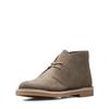 Мужские повседневные туфли Clarks Bush Shaker 3, ботинки чукка на шнуровке, песочная вощеная замша, размер 24,0 см