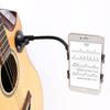 Portable Guitar Phone Holder Mount 360 Degree Rotatable Guitar Mobile Phone Bracket Stand Suction Cup for Singing Lyrics Song