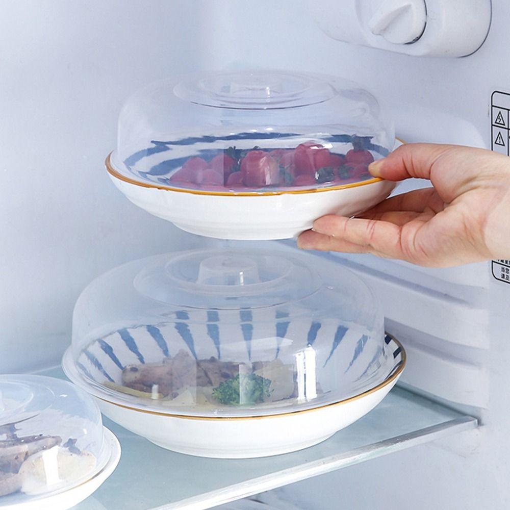 1Pcs Plastic Food Fresh Lid for Kitchen Bowls Cake Dish Universal Covering