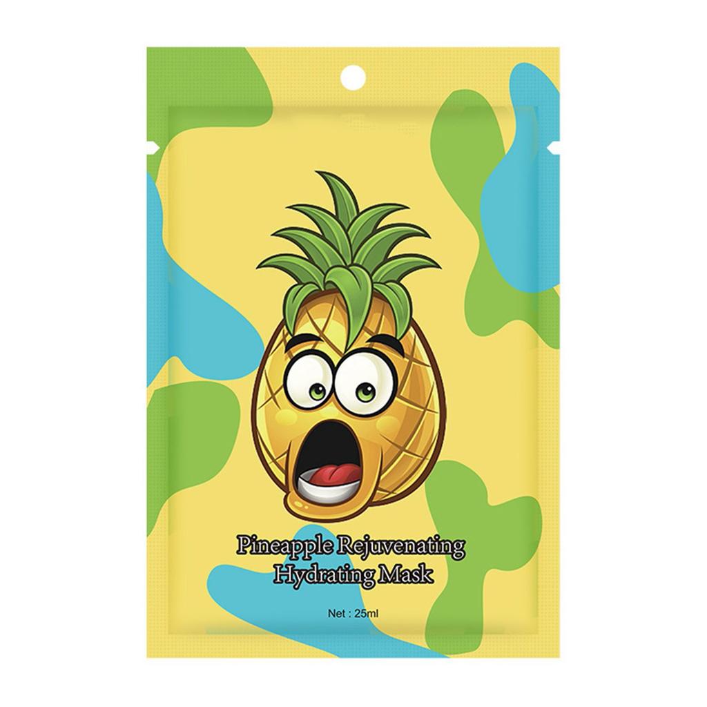 Милая фруктовая мультяшная маска Маска Красота Корейская косметика Маска для ухода за кожей Органическая фруктовая маска-тушь 25 мл