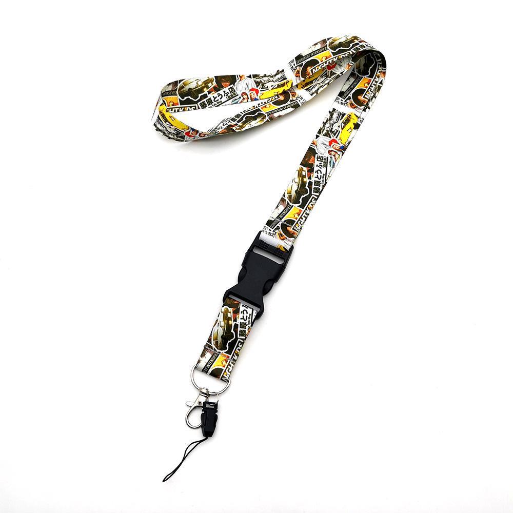 Fujiwara Tofu AE86 Scented Leather Keychain Lanyard