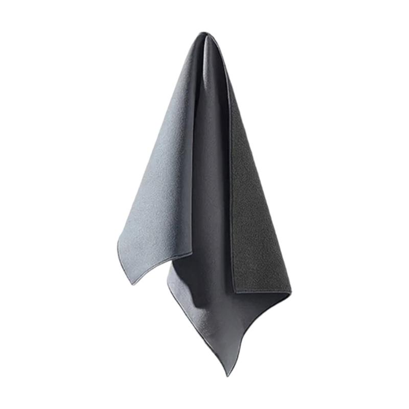 Multipurpose Suedes Car Wash Towel Thick Design High Capacity Water Absorption Quick Drying Cloth for Home