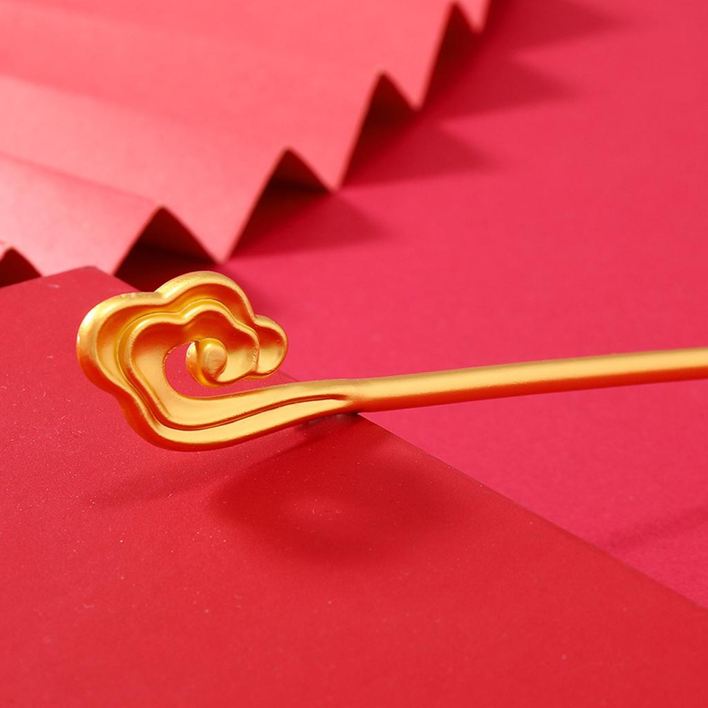 1pcs Women's Elegant Hair Pins Chinese Style Auspicious Cloud Hair Stick Daily Party Wear Girl Fashion Jewelry Hair Accessories