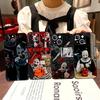 Чехол для телефона T-TerrifierS Art the Clown для iPhone 16,15,14,13,12,11,Pro,X,XS,Max,XR,Plus,Mini Черный Мягкий Силиконовый Чехол