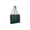 Coach Willow 34 Solid Color Turnlock Magnetic Closure Polished Pebble Leather Tote Bag Women Tote Forest-Green C0689-V5FOR