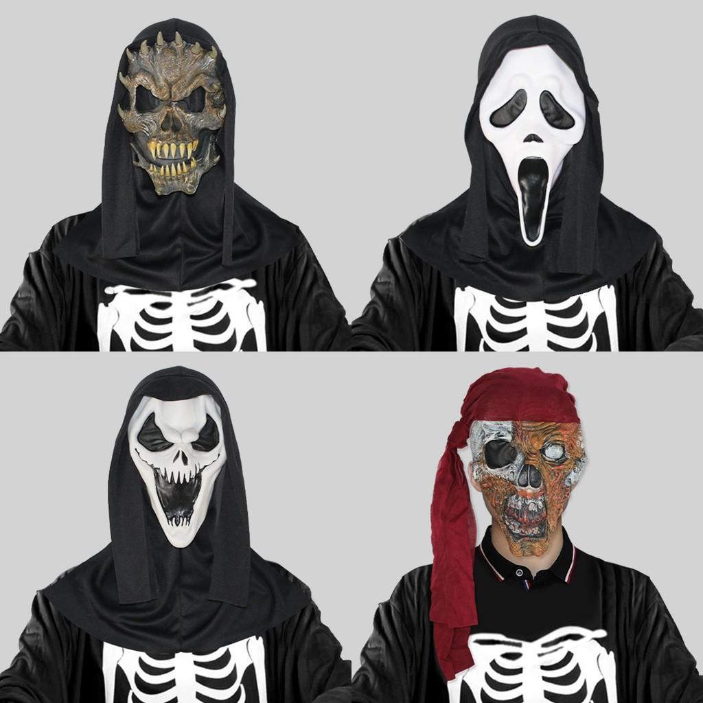 Ужасающая Многоликая Маска Крика Идеально Подходит для Костюма на Хэллоуин и Тематических Вечеринок