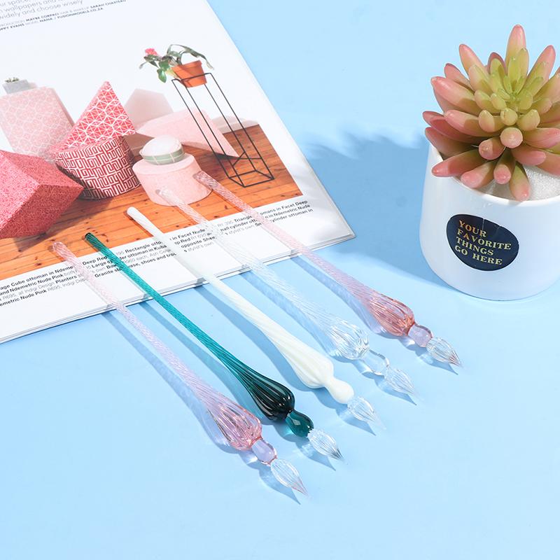 Glass Drip Fountain Pen Dipping Pen Filling Ink Calligraphy Painting Supplies
