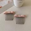 1Pcs Korean Fashion Sweet Ballet Bowtie Hair Comb French Hairpin Girl Barrettes Sidebangs Hair Pin Female Hair Styling Decors