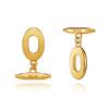 Серьги-гвоздики ELLE Jewelry Urban из 14-каратного золота, массивные, с точкой (Золотая булавка) ELGPEE385