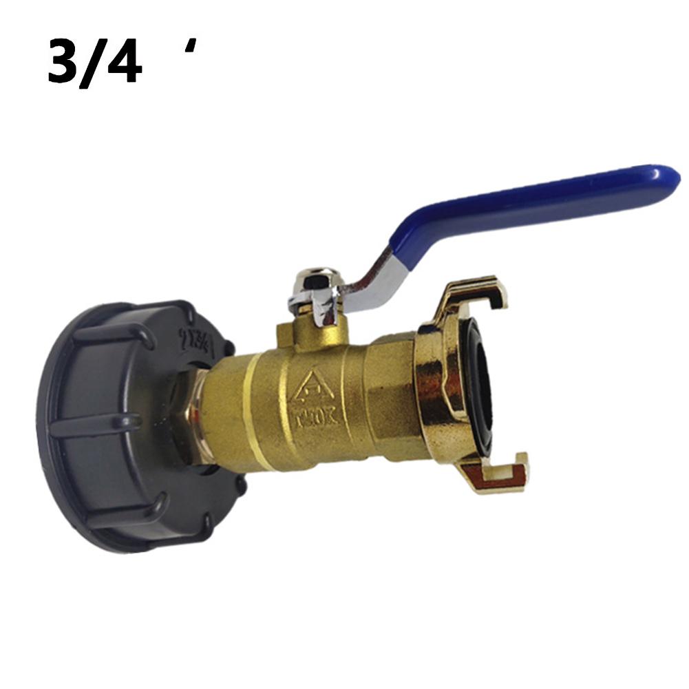 Адаптер IBC S60x6 Адаптер для кубовой емкости Соединитель Шланговый соединитель типа Geka Ирригация Практический Выход Резьбовые Аксессуары Фитинги