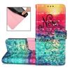 “Never Stop Dreaming" PU Leather Wallet Phone Case–Magnetic Clasp,Shockproof & Card Slots for iPhone,Samsung,Huawei,Xiaomi,Moto,Oppo Vivo and More